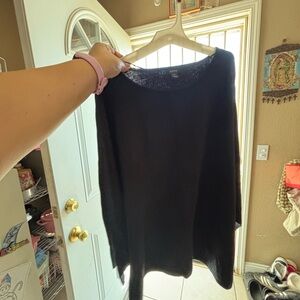 Alfani Women's Elegant Black Poncho